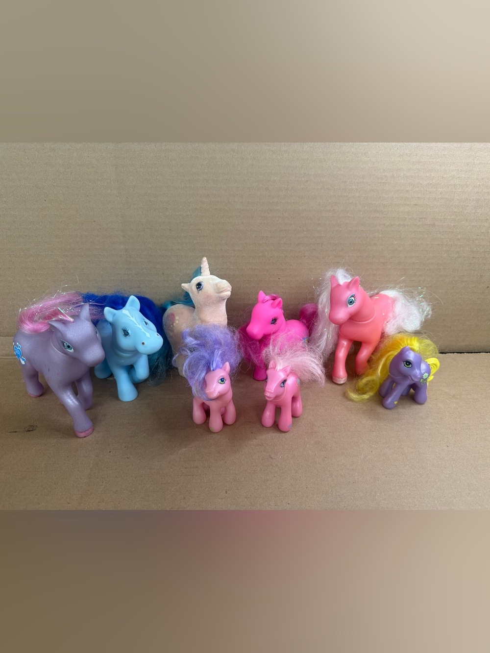 Beautiful Colorful Kids Pony’s Toy Set -